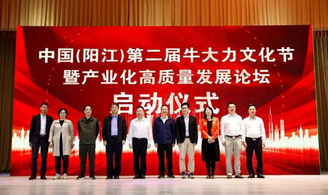 中國（陽（yáng）江）第二屆牛大（dà）力文化節舉行，助力牛大力產業化高質量
